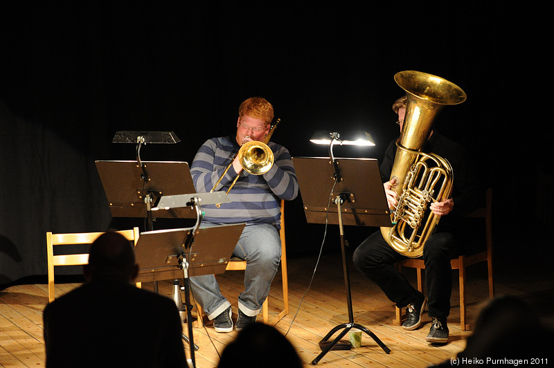 Johan Arrias Blåskvartett feat. Jernberg & Dunger @ Musikmuséet/Musikcentrum, Stockholm 2011-11-17 - dsc_1351.jpg - Photo: Heiko Purnhagen 2011