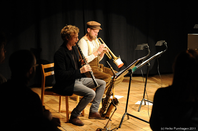 Johan Arrias Blåskvartett feat. Jernberg & Dunger @ Musikmuséet/Musikcentrum, Stockholm 2011-11-17 - dsc_1352.jpg - Photo: Heiko Purnhagen 2011