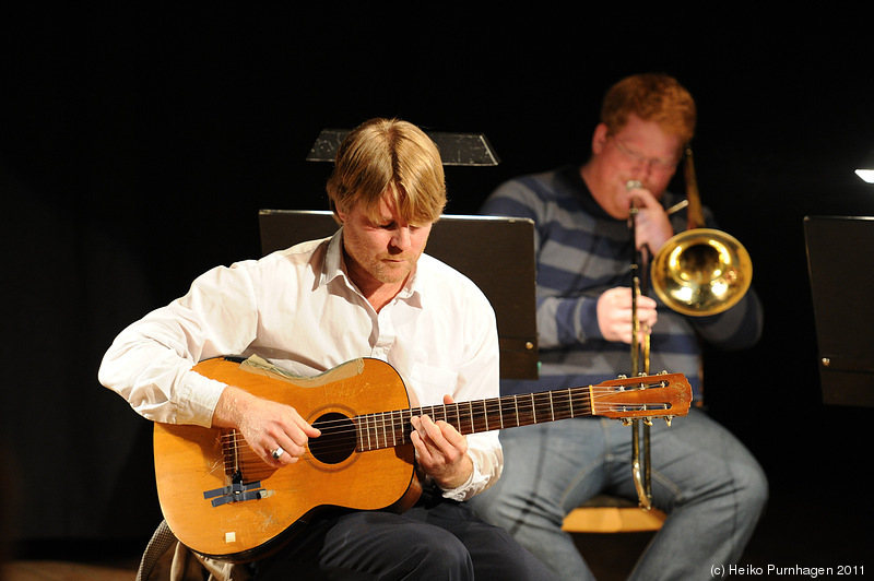 Johan Arrias Blåskvartett feat. Jernberg & Dunger @ Musikmuséet/Musikcentrum, Stockholm 2011-11-17 - dsc_1359.jpg - Photo: Heiko Purnhagen 2011