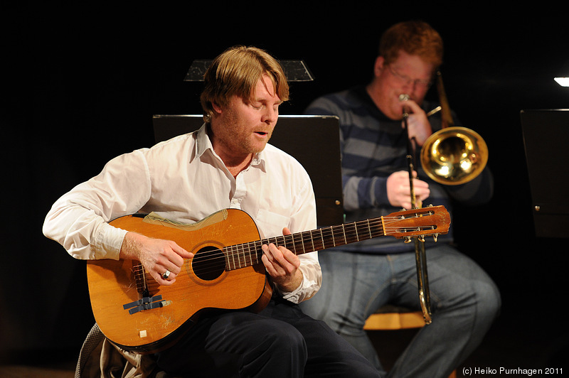 Johan Arrias Blåskvartett feat. Jernberg & Dunger @ Musikmuséet/Musikcentrum, Stockholm 2011-11-17 - dsc_1360.jpg - Photo: Heiko Purnhagen 2011