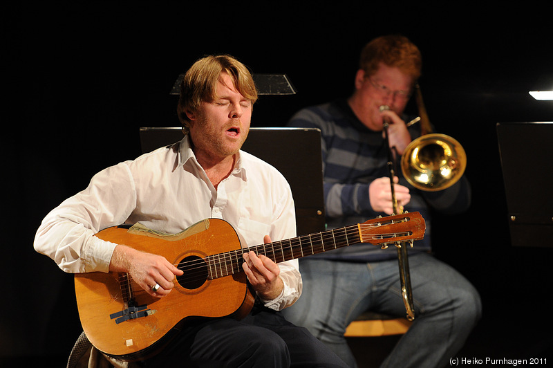 Johan Arrias Blåskvartett feat. Jernberg & Dunger @ Musikmuséet/Musikcentrum, Stockholm 2011-11-17 - dsc_1361.jpg - Photo: Heiko Purnhagen 2011