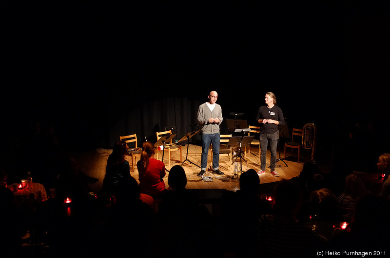 Johan Arrias Blåskvartett feat. Jernberg & Dunger @ Musikmuséet/Musikcentrum, Stockholm 2011-11-17 - dscf3292.jpg - Photo: Heiko Purnhagen 2011