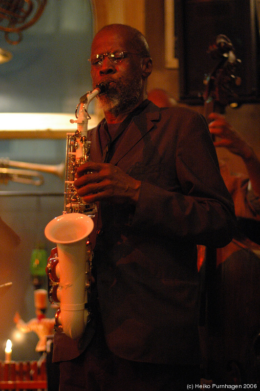 Charles Gayle Trio @ Glenn Miller Café, Stockholm 2006-02-12 - dsc_6329.jpg - Photo: Heiko Purnhagen 2006