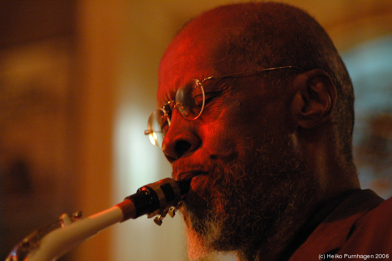 Charles Gayle Trio @ Glenn Miller Café, Stockholm 2006-02-12 - dsc_6396.jpg - Photo: Heiko Purnhagen 2006