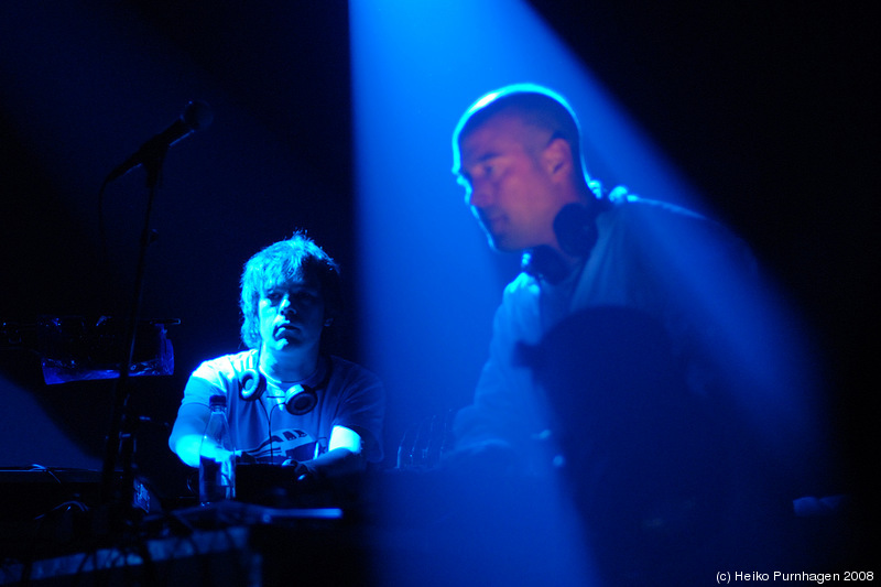 Exhibition @ Hagenfesten 2008 - Paal DJ Strangefruit Nyhus & Jan Bang (Nils Petter Molvær) @ Nattjazz, Bergen 2006-05-26 - Photo: Heiko Purnhagen 2008