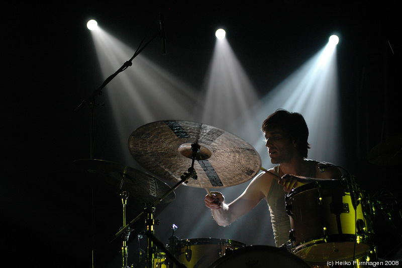 Exhibition @ Hagenfesten 2008 - Eric Echampard (Pohjonen/Echampard) @ Nattjazz, Bergen 2005-06-02 - Photo: Heiko Purnhagen 2008