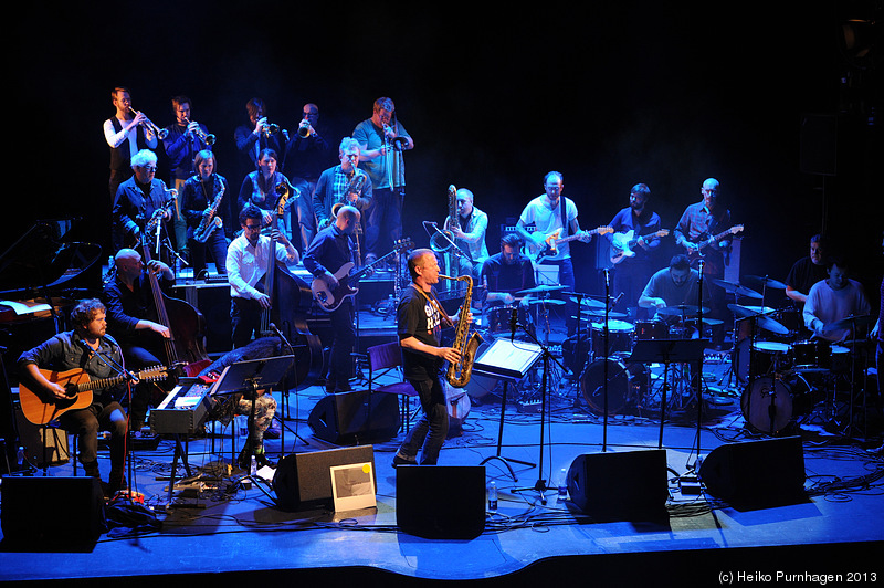 FIRE! Orchestra @ Södra Teatern, Stockholm 2013-01-09 - dsc_4889.jpg - Photo: Heiko Purnhagen 2013