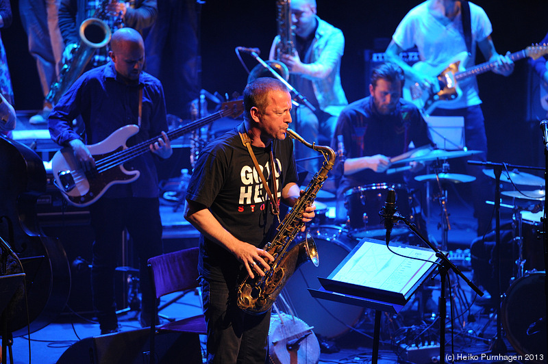 FIRE! Orchestra @ Södra Teatern, Stockholm 2013-01-09 - dsc_4908.jpg - Photo: Heiko Purnhagen 2013