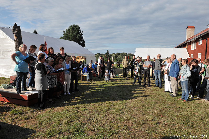 Concerts & Events @ Hagenfesten 2009 - Opening ceremony with Campanula choir @ Hagenfesten 2009 - Photo: Heiko Purnhagen 2009