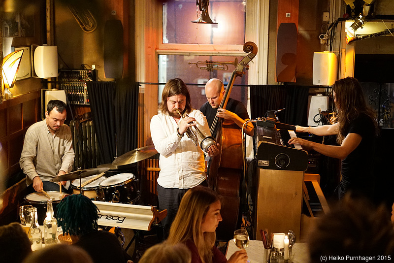 Kajfeš/Zethson/Berthling/Holmegard @ Glenn Miller Café, Stockholm 2015-09-28 - dscy0006.jpg - Photo: Heiko Purnhagen 2015