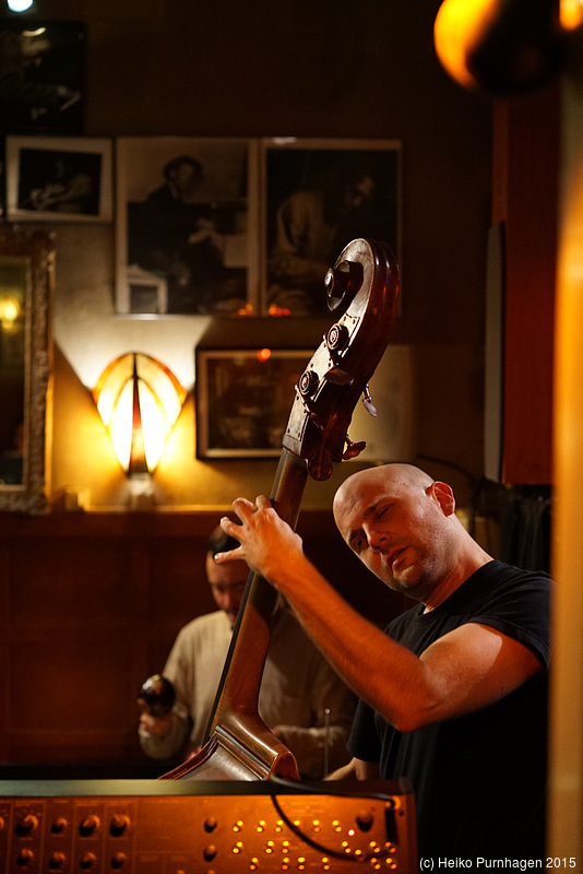 Kajfeš/Zethson/Berthling/Holmegard @ Glenn Miller Café, Stockholm 2015-09-28 - dscy0044.jpg - Photo: Heiko Purnhagen 2015