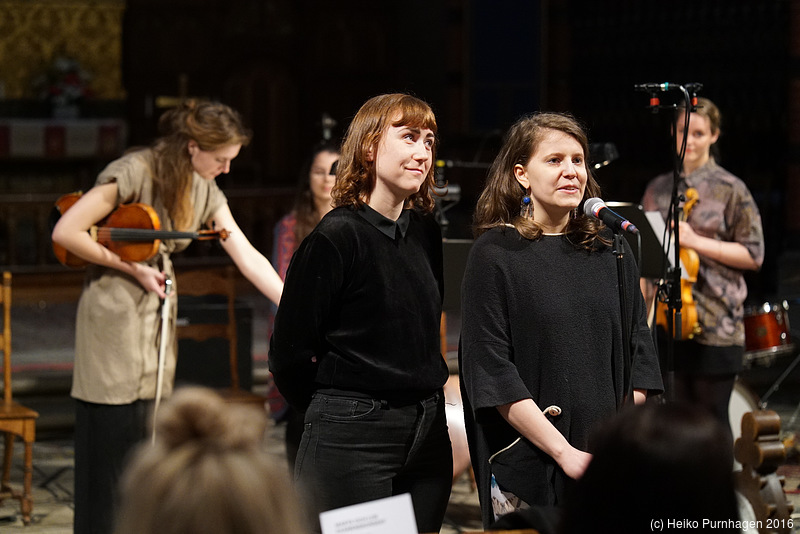 Lo Kristenson + Marta Forsberg @ S:t Johannes Kyrka/ljudOljud, Stockholm 2016-04-16 - dscy9161.jpg - Photo: Heiko Purnhagen 2016