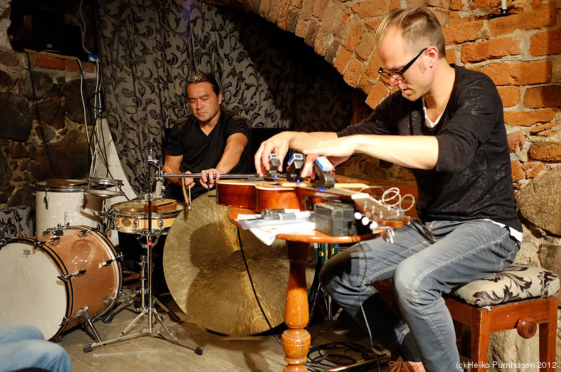 Nakatani/Stackenäs + The Schematics @ Musikvalvet Baggen/FRIM, Stockholm 2012-09-08 - dscf6818.jpg - Photo: Heiko Purnhagen 2012