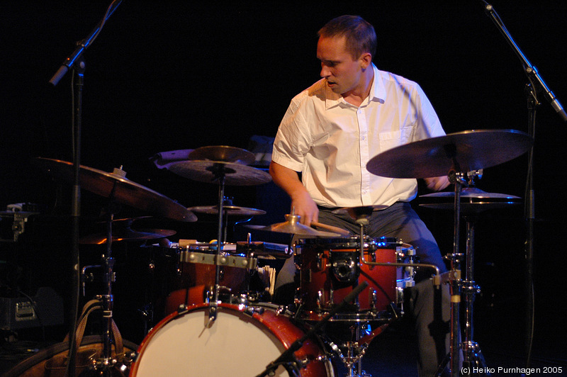 Vandermark/Nilssen-Love/Marhaug @ Nattjazz, Bergen 2005-06-01 - dsc_1809.jpg - Photo: Heiko Purnhagen 2005