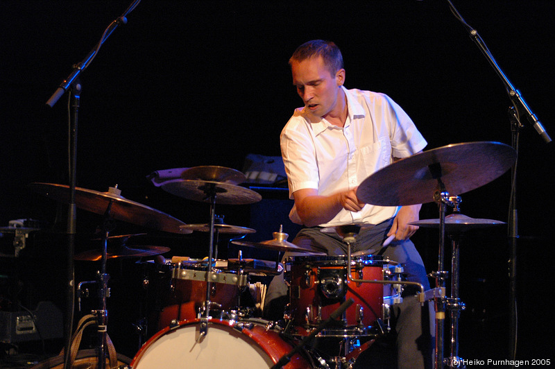 Vandermark/Nilssen-Love/Marhaug @ Nattjazz, Bergen 2005-06-01 - dsc_1812.jpg - Photo: Heiko Purnhagen 2005