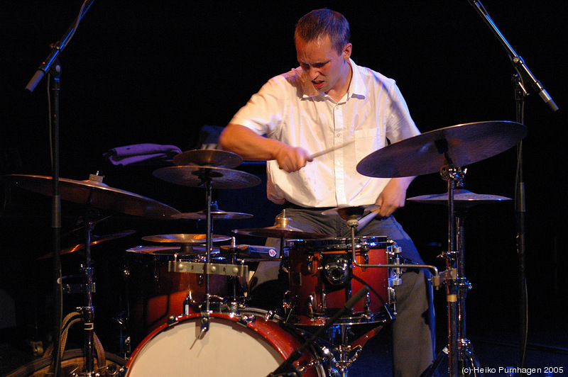 Vandermark/Nilssen-Love/Marhaug @ Nattjazz, Bergen 2005-06-01 - dsc_1840.jpg - Photo: Heiko Purnhagen 2005