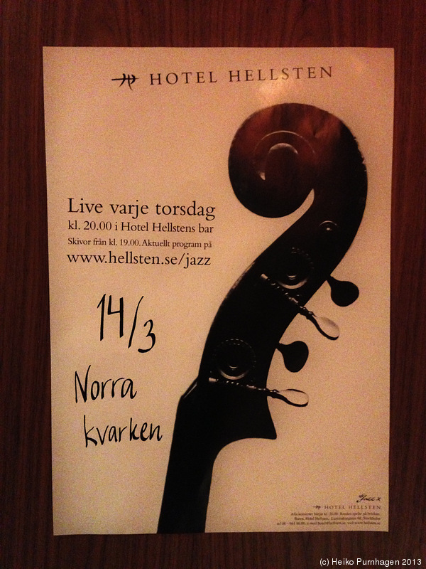 Norra Kvarken @ Hotel Hellsten, Stockholm 2013-03-14 - img_6567.jpg - Photo: Heiko Purnhagen 2013