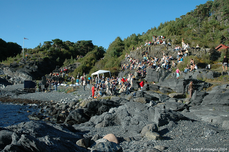 Selected Photography - OsloJazz 2004 + Kari Bremnes @ Kvinner ved havet 2004 - Kari Bremnes @ Steinvika, Langesund 2004-08-21 - Photo: Heiko Purnhagen 2004