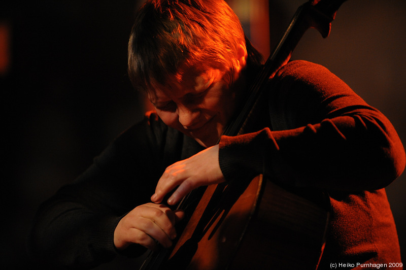 Perspectives 2009 @ Västerås 2009-03-07 - Lene Grenager cello, Sofia Jernberg voc @ Perspectives 2009, Västerås 2009-03-07 - Photo: Heiko Purnhagen 2009