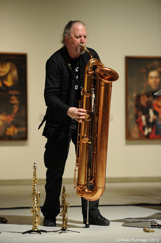 Friday @ Perspectives 2012, Västerås 2012-04-20 - Dror Feiler sax @ Perspectives 2012-04-20 - Photo: Heiko Purnhagen 2012