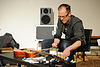 Christine Abdelnour sax, David Stackenäs git, Patric Thorman b, Raymond Strid perc @ Perspectives 2012-04-20