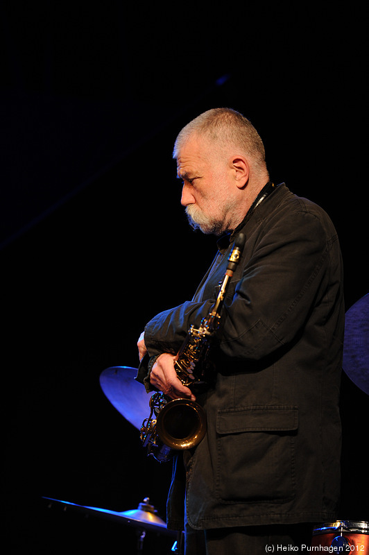 Exhibition (Part 3) @ Perspectives 2012 - Peter Brötzmann (Peter Brötzmann Chicago Tentet) @ Nasjonal Jazzscene Victoria, Oslo 2010-10-30 - Photo: Heiko Purnhagen 2012