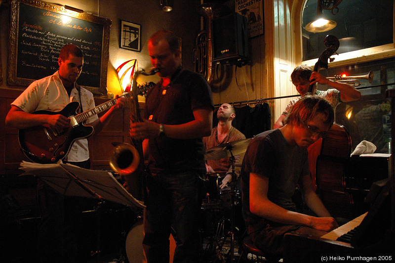 Nordmark/Fallope/Flemsten/Olofsson/Ikiz @ Glenn Miller Café, Stockholm 2005-08-06 - dsc_6118.jpg - Photo: Heiko Purnhagen 2005