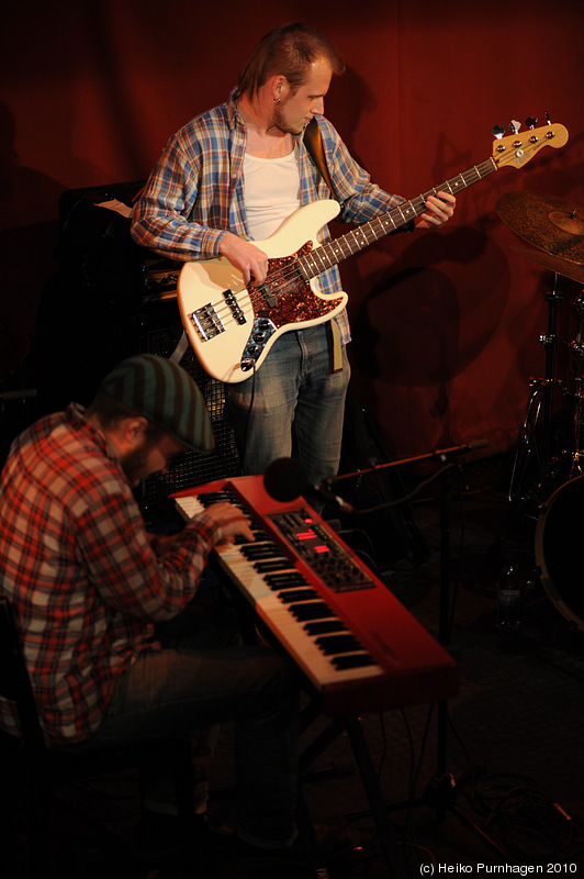 Swedish Jazz Celebration 2010 @ Fasching, Stockholm 2010-04-14 - H.A.F.T. (Gustaf Andersson organ, Markus Eriksson git, Stefan Hansson b, Martin Forsstedt dr) - Photo: Heiko Purnhagen 2010