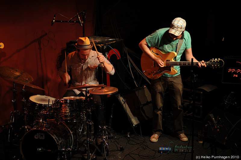 Swedish Jazz Celebration 2010 @ Fasching, Stockholm 2010-04-14 - H.A.F.T. (Gustaf Andersson organ, Markus Eriksson git, Stefan Hansson b, Martin Forsstedt dr) - Photo: Heiko Purnhagen 2010