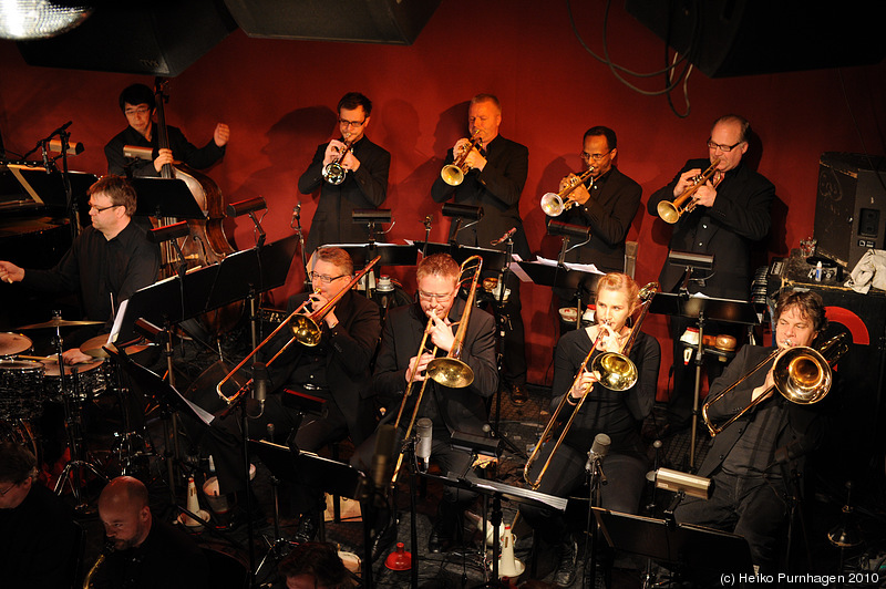 Swedish Jazz Celebration 2010 @ Fasching, Stockholm 2010-04-15 - <a href=http://www.bohuslanbigband.com/>Bohuslän Big Band</a> (Ann-Sofi Söderkvist conductor) - Photo: Heiko Purnhagen 2010