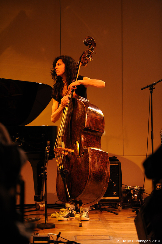 Swedish Jazz Celebration 2010 @ Konserthuset, Stockholm 2010-04-16 - Lisa Ullén p, Nina De Heney b - Photo: Heiko Purnhagen 2010