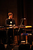 Mats Gustafsson Swedish AZZ (Mats Gustafsson sax, Per-Åke Holmlander tuba, Eric Carlsson dr, Kjell Nordeson vib, Dieter Kovacis (aka Dieb 13) turntables)