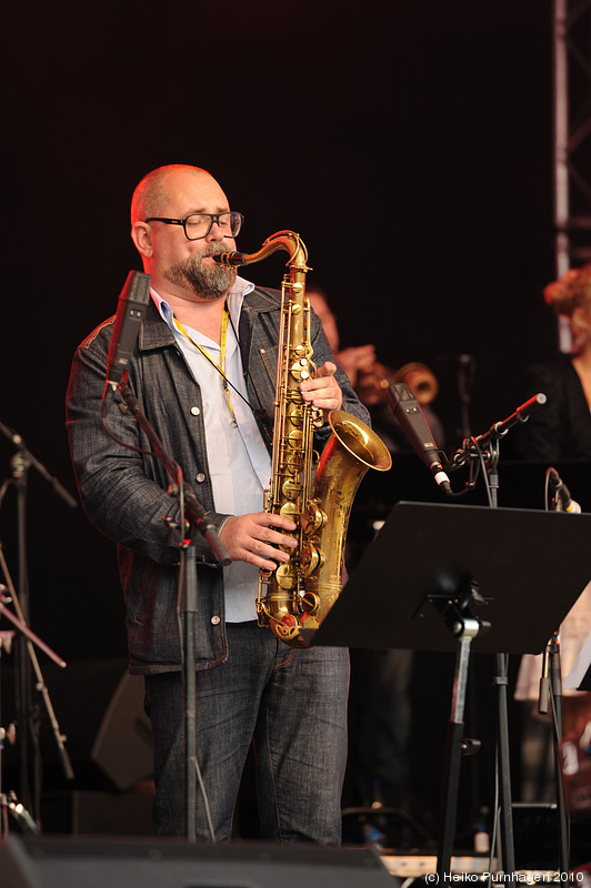 STHLM JAZZ FEST 2010 @ Skeppsholmen, Stockholm 2010-06-10 - Håkan Broströms New Places Orchestra feat. Viktoria Tolstoy & Meja @ STHLM JAZZ FEST 2010, Stockholm 2010-06-10 - Photo: Heiko Purnhagen 2010