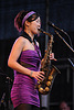 Grace Kelly: Grace Kelly sax/voc, Jason Palmer trp, Doug Johnson p, Kenji Rabson b, Harald Tanschek dr @ STHLM JAZZ FEST 2010, Stockholm 2010-06-10