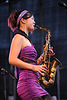 Grace Kelly: Grace Kelly sax/voc, Jason Palmer trp, Doug Johnson p, Kenji Rabson b, Harald Tanschek dr @ STHLM JAZZ FEST 2010, Stockholm 2010-06-10