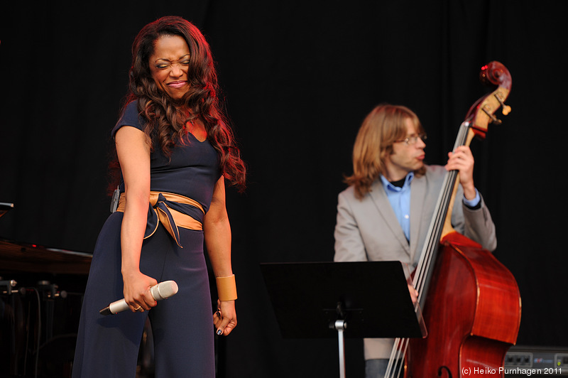 Day 1 @ STHLM JAZZ FEST 2011-06-17 - Soul Meets Jazz - Lagaylia Frazier & Jan Lundgren Trio with guest: Hal Frazier @ STHLM JAZZ FEST 2011-06-17 - Photo: Heiko Purnhagen 2011