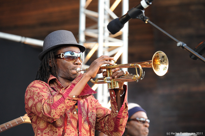 Day 2 @ STHLM JAZZ FEST 2011-06-18 - Seun Kuti & Egypt 80 @ STHLM JAZZ FEST 2011-06-18 - Photo: Heiko Purnhagen 2011