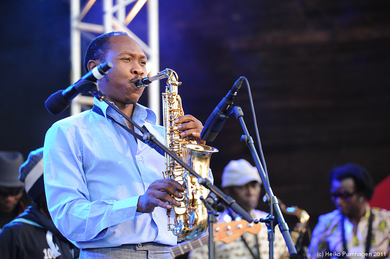 Day 2 @ STHLM JAZZ FEST 2011-06-18 - Seun Kuti & Egypt 80 @ STHLM JAZZ FEST 2011-06-18 - Photo: Heiko Purnhagen 2011