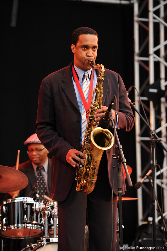 Day 3 @ STHLM JAZZ FEST 2011-06-19 - The Jazz Message Celebrating Art Blakey feat. Javon Jackson, Eddie Henderson, Steve Turre, Benny Green, Buster Williams, Lewis Nash @ STHLM JAZZ FEST 2011-06-19 - Photo: Heiko Purnhagen 2011