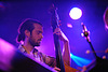 The Tiny: Ellekari Larsson voc/p, Leo Svensson cello/saw/glockenspiel, Patric Thorman b @ Strand, Stockholm 2009-08-19