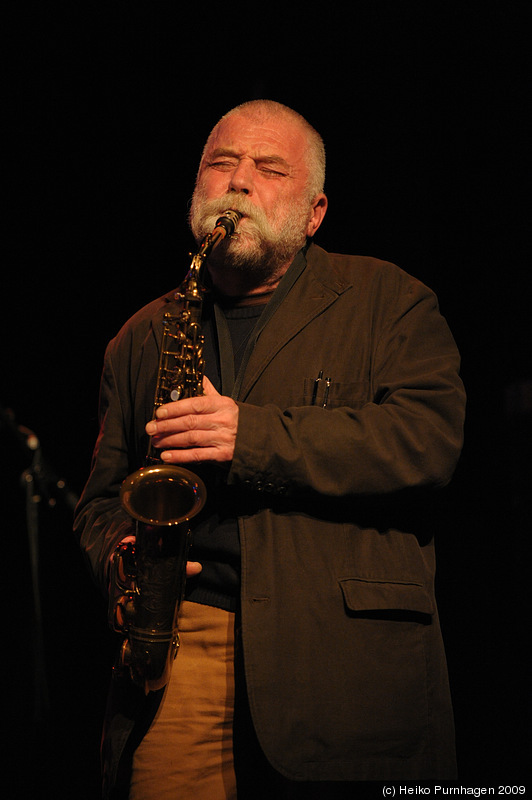 Peter Brötzmann Chicago Tentet Festival @ Olso 2009-02-19 - dsc_8787.jpg - Photo: Heiko Purnhagen 2009