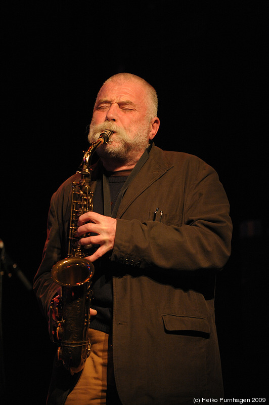 Peter Brötzmann Chicago Tentet Festival @ Olso 2009-02-19 - dsc_8790.jpg - Photo: Heiko Purnhagen 2009