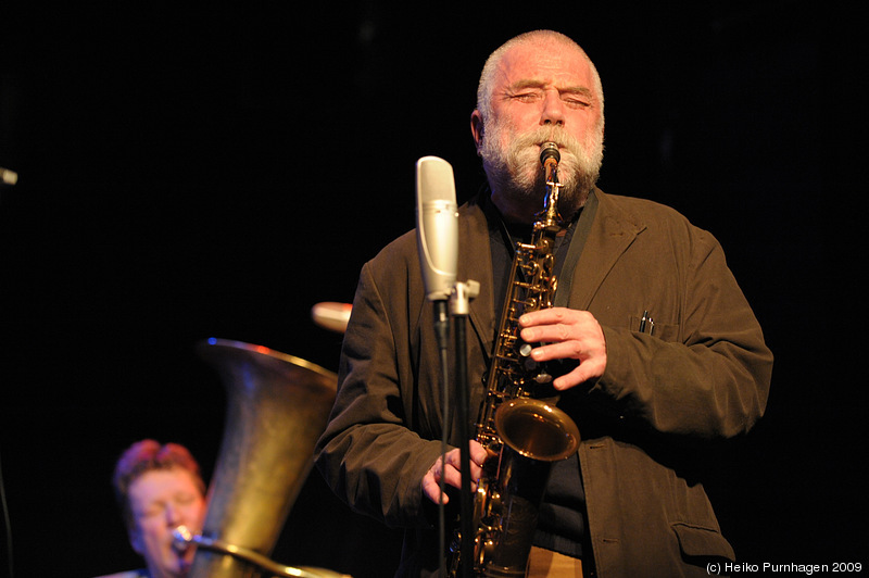 Peter Brötzmann Chicago Tentet Festival @ Olso 2009-02-19 - dsc_8831.jpg - Photo: Heiko Purnhagen 2009