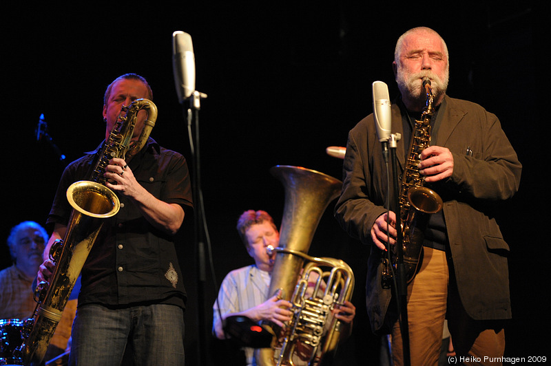 Peter Brötzmann Chicago Tentet Festival @ Olso 2009-02-19 - dsc_8834.jpg - Photo: Heiko Purnhagen 2009