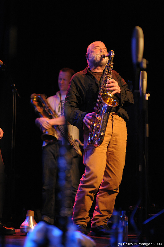 Peter Brötzmann Chicago Tentet Festival @ Olso 2009-02-21 - dsc_9476.jpg - Photo: Heiko Purnhagen 2009