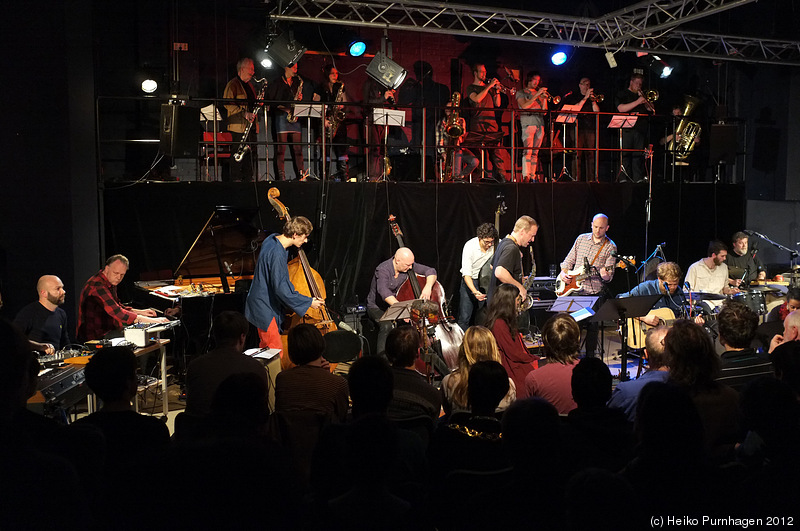 FIRE! Orchestra @ Fylkingen, Stockholm 2012-01-13 - dscf3866.jpg - Photo: Heiko Purnhagen 2012
