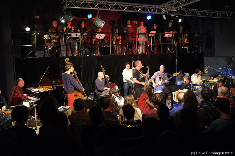 FIRE! Orchestra @ Fylkingen, Stockholm 2012-01-13 - dscf3890.jpg - Photo: Heiko Purnhagen 2012