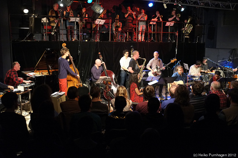FIRE! Orchestra @ Fylkingen, Stockholm 2012-01-13 - dscf3895.jpg - Photo: Heiko Purnhagen 2012