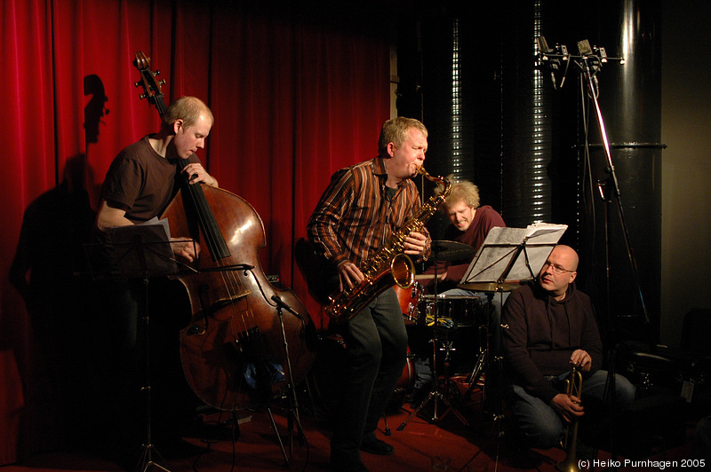 Ljungkvist/Broo/Ölmedal/Fält @ Landet, Stockholm 2005-03-20 - dsc_8133.jpg - Photo: Heiko Purnhagen 2005
