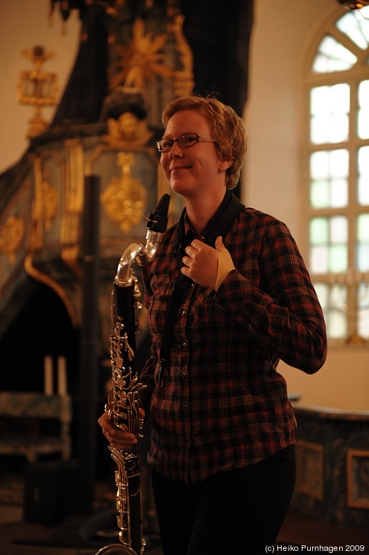 FreeKyrka @ Dala-Floda Church, Hagenfesten 2009-07-30/31 - FreeKyrka - Gjertrud Pedersen bcl @ Hagenfesten 2009 - Photo: Heiko Purnhagen 2009